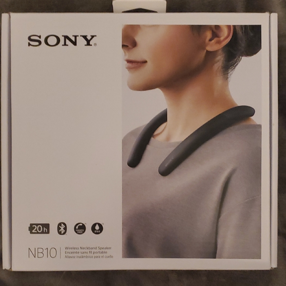 Sony Black Neckband Audio System NWOT